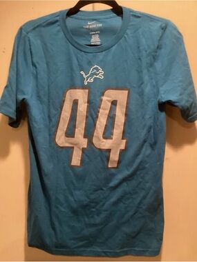 Nike Detroit Lions #44 Malcom Rodriguez Graphic Tee - Youth Large